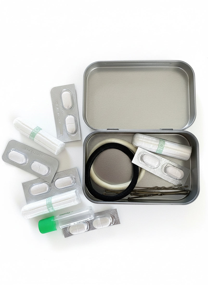 Travel Starter Storage Tin