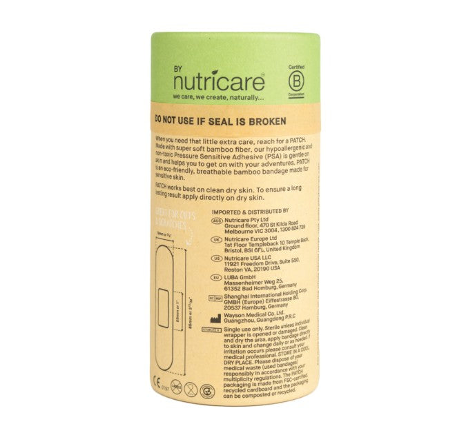 PATCH Natural Bamboo Bandages 25pk